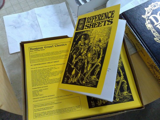 Reference Sheets in a box!